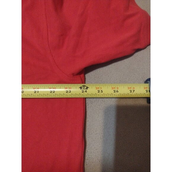 NWT New Authentic U.S. Polo ASSN. Red Polo Shirt Men's XL Short Sleeve Cotton - Picture 8 of 9